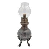 Old tin oil lamp