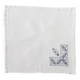 Embroidered tablecloth with 12 matching napkins