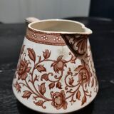 Sarreguemines milk jug