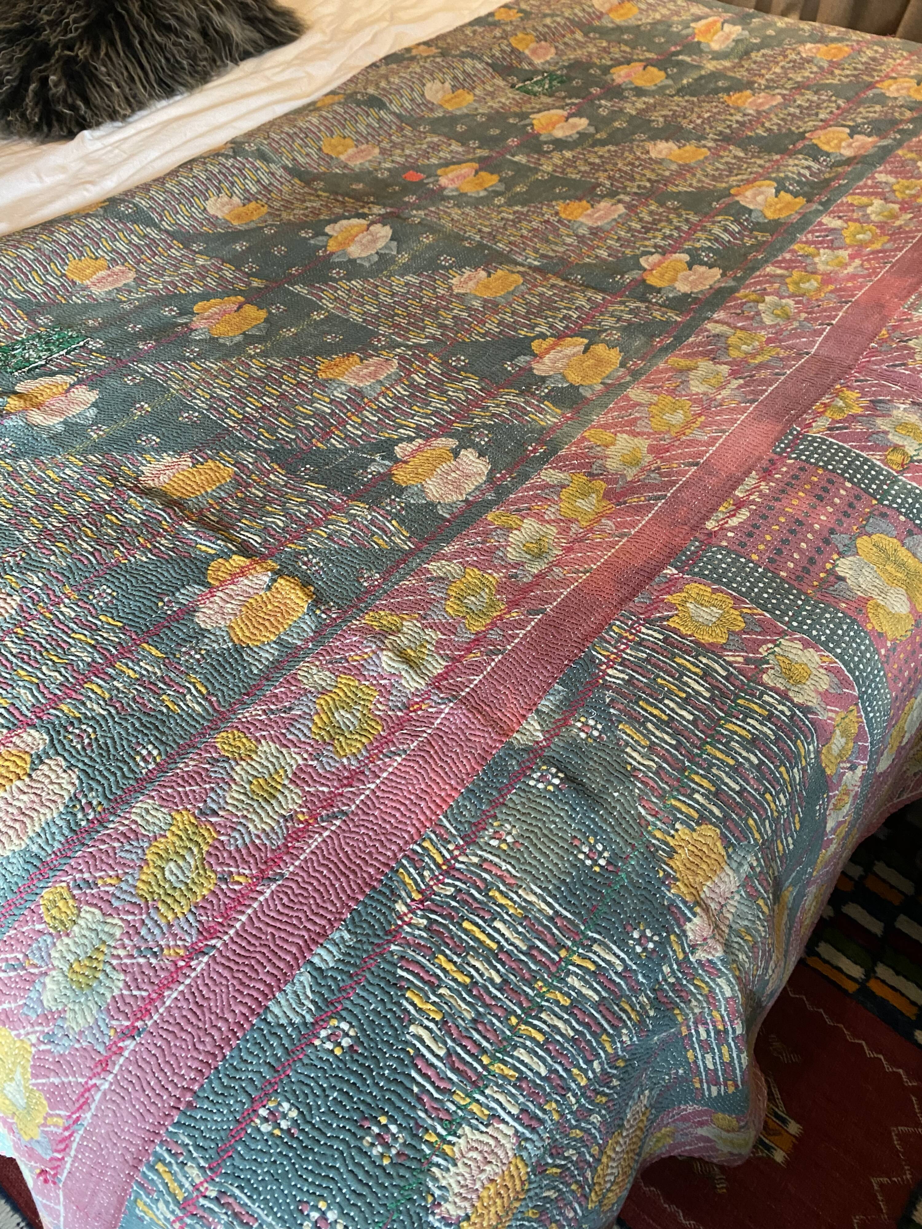 Antique Indian Kantha