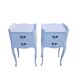 Renovated pair of bedside tables