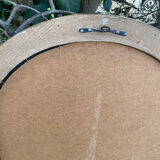 Beveled mirror plaster decoration knots and leaves