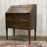 1950s Louis XVI style walnut secretary