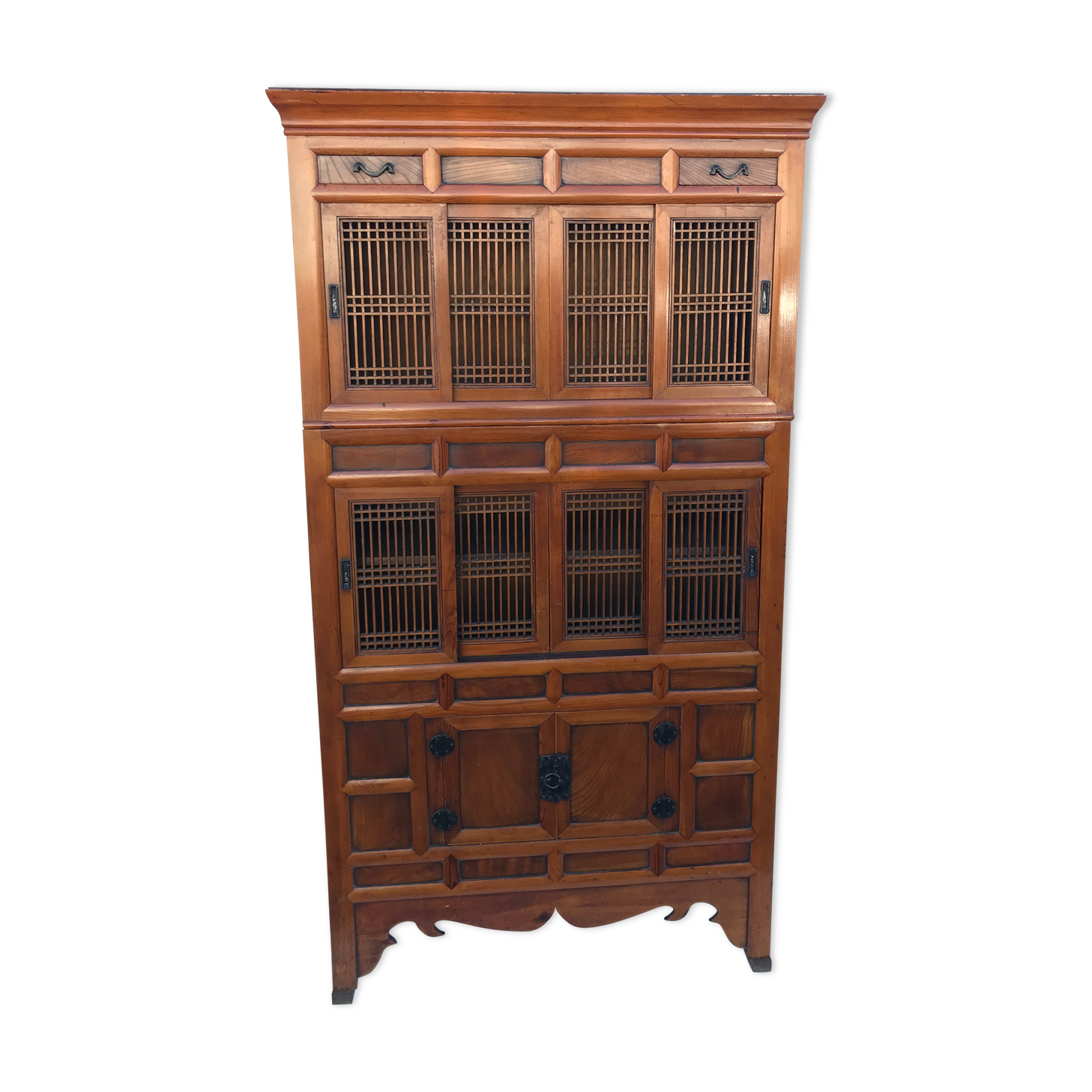 Armoire cuisine chinois japonais milieu à la fin du XIXe siècle