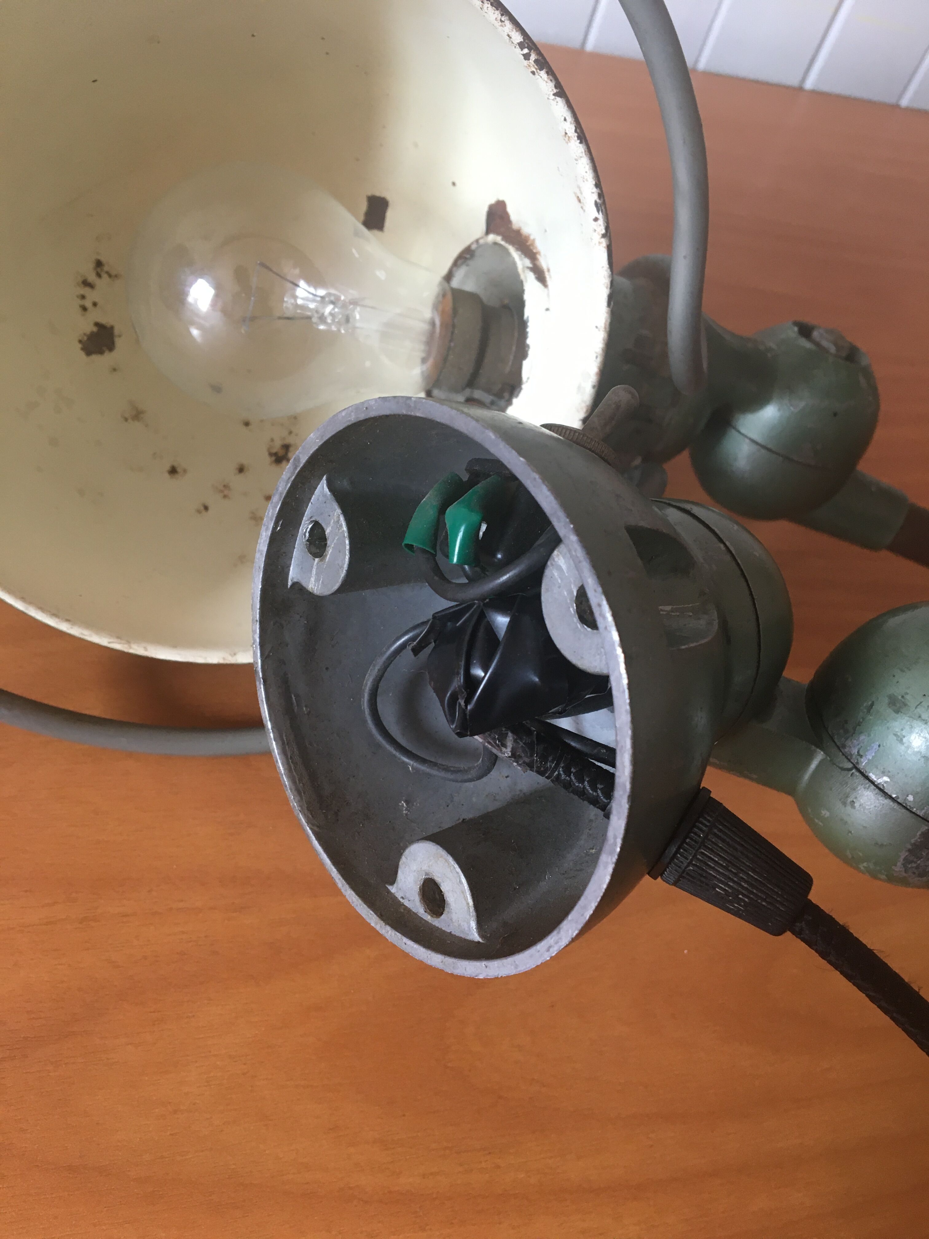 Lamp 2 arms Jieldé, circa 1950