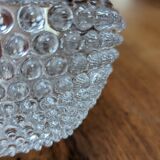 Cendrier en verre à picots