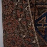 Vintage Turkish Oushak Handwoven Rug 125x212 cm