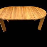 dining table in elm Maison Regain