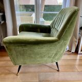 Suite de 2 fauteuils de style Gio Ponti - Suite de 2 fauteuils de style Gio Ponti