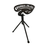 Forged iron stool