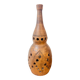 Lampe terre cuite ajourée, circa 1970