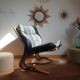 Vintage Scandinavian armchair 60s Kengu