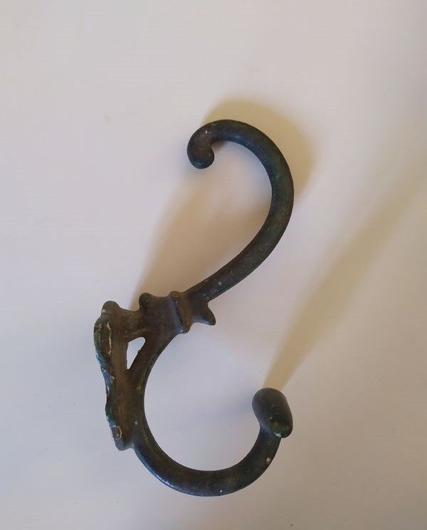 Old cast iron hook