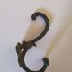 Old cast iron hook