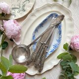 Iron clay dish "Campanule" Saint Amand and Hamage