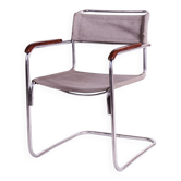 Bauhaus Czech Chrome Armchair by Marcel Breuer for Thonet, 1930s