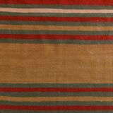 2x6 Red & Green Short Kilim Runner Rug, 73x188Cm