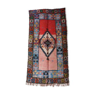 Colorful moroccan carpet - 147 x 291 cm