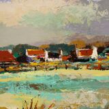 Tableau paysage de Jos Fred Smith