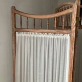 Vintage weathered wooden screen