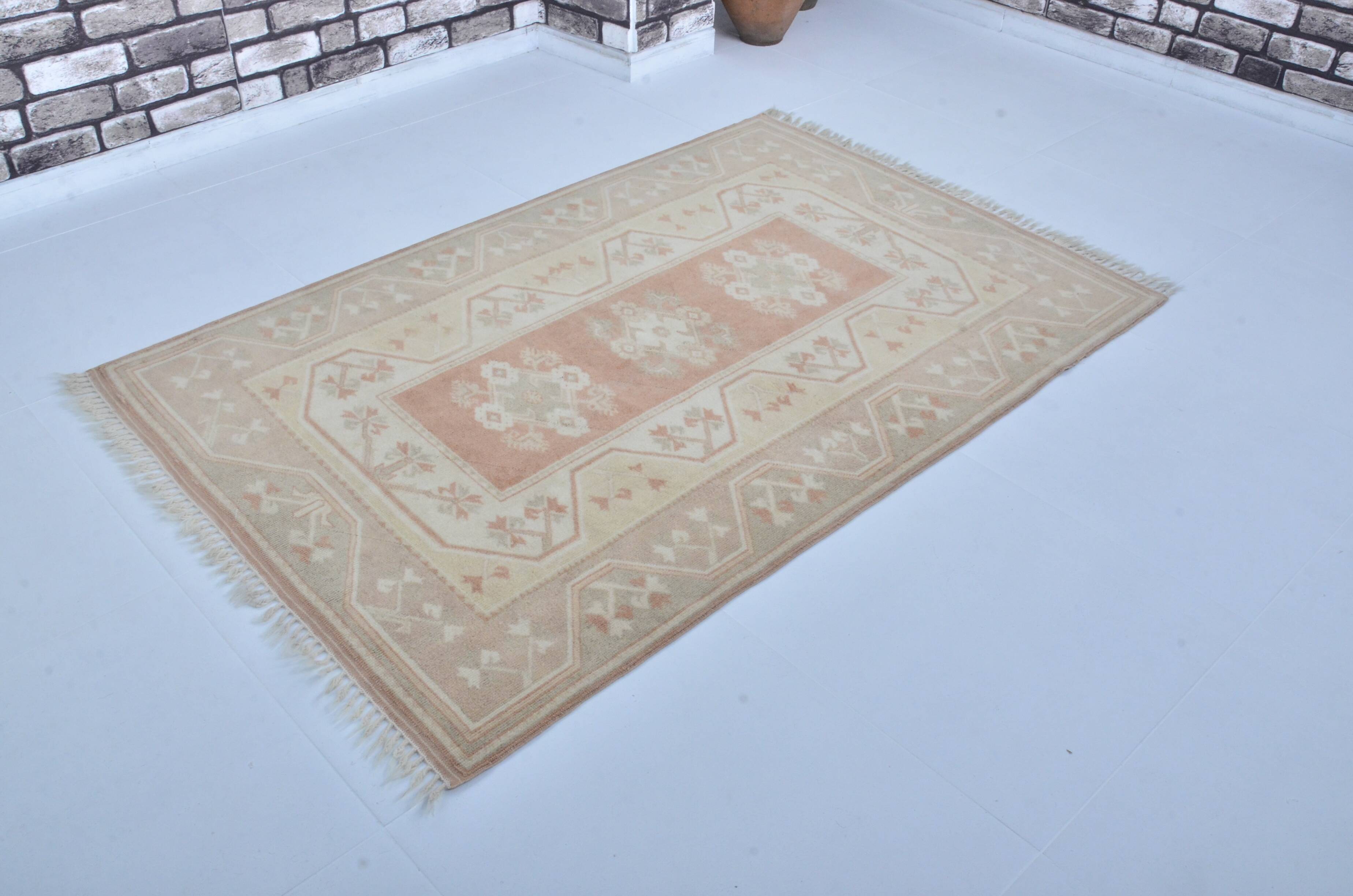 Turkish Oushak handmade rug sku 3598