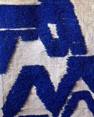 New Berber rug never used.