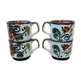 Set of 4 cups Boch Argenteuil