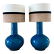 Pair of "Boule" lamps in porcelain - 1970.