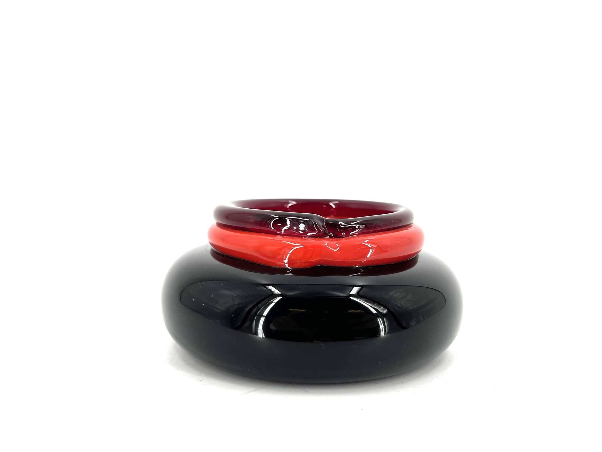 Vide poche or ashtray by Ettore Sottsass for Venini, 1990s