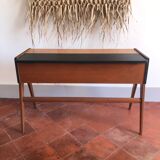Vintage trapeze feet desk