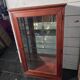 Mahogany display cabinet 20th century