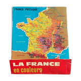 Map Of France in colour