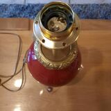 Antique blood-red lamp