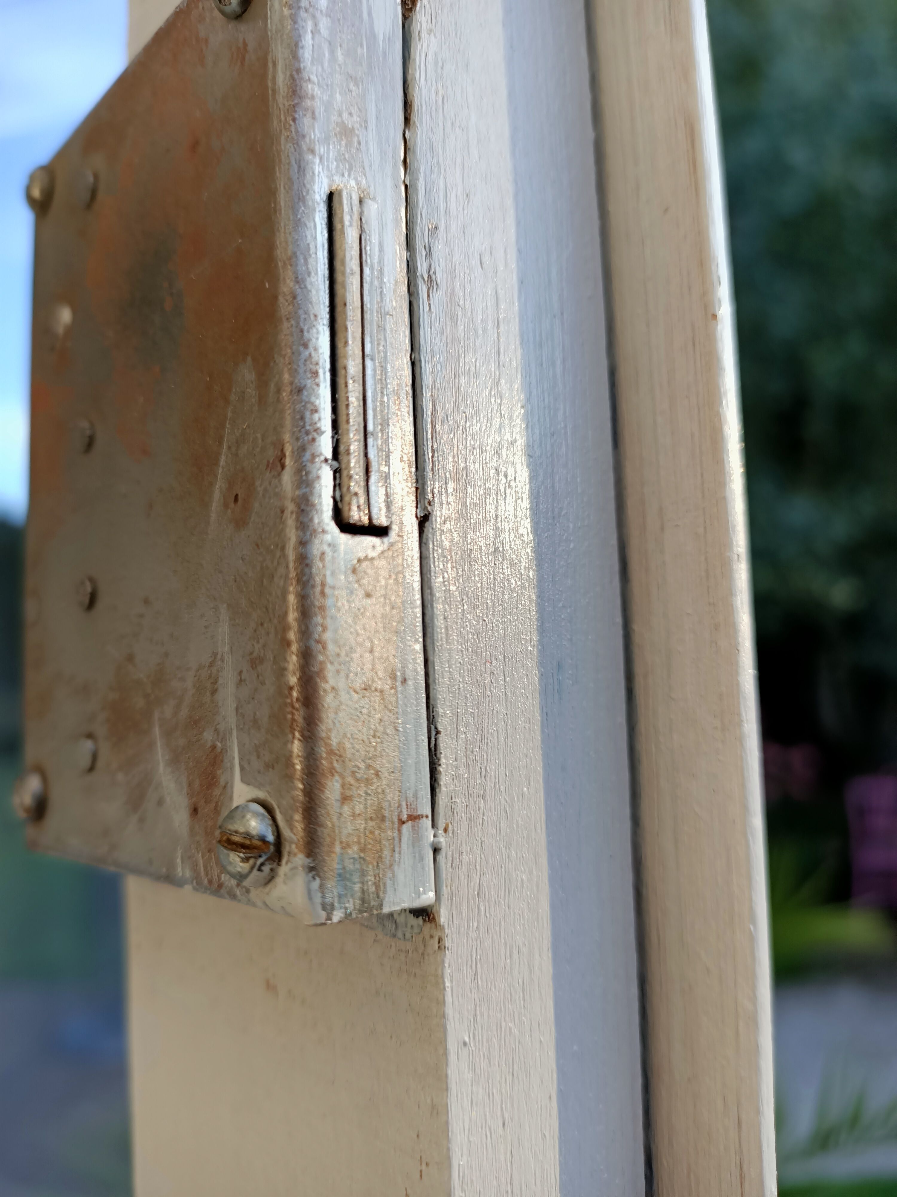 Sideboard 2 bodies in painted wood