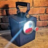 Vintage SNCF lamp with red white blue LED