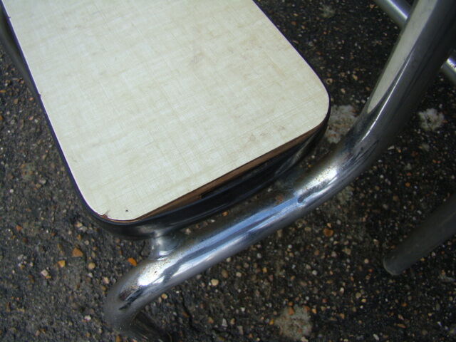 Vintage Formica shremic chair 60