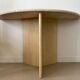 Travertine console in the 70s