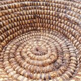 Seagrass bread basket early 20th century 53 cm