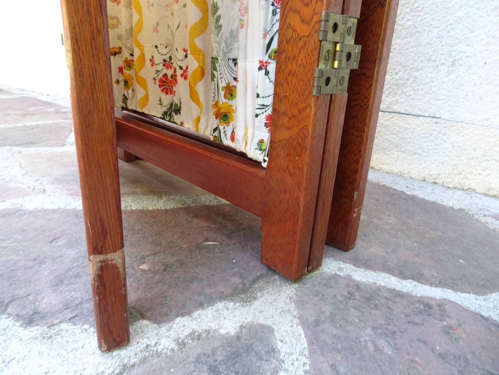 Vintage mahogany screen