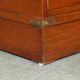 Vintage Harrods Kennedy desk in military campaign style with drawers.