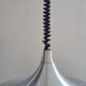 Brushed aluminum pendant light 1970