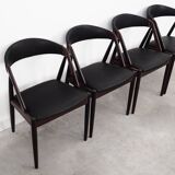 Set of four rosewood chairs, Danish design, 1970s, designer: Kai Kristiansen