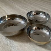 Trio de vide poche Dorval Italy vintage années 70