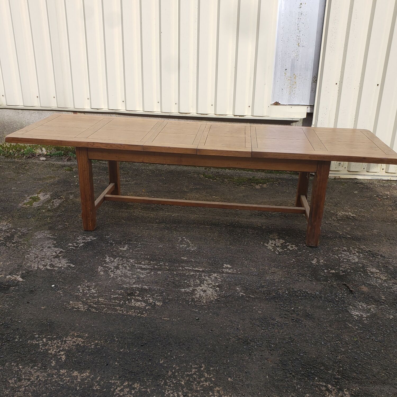 Wooden table 290 cm