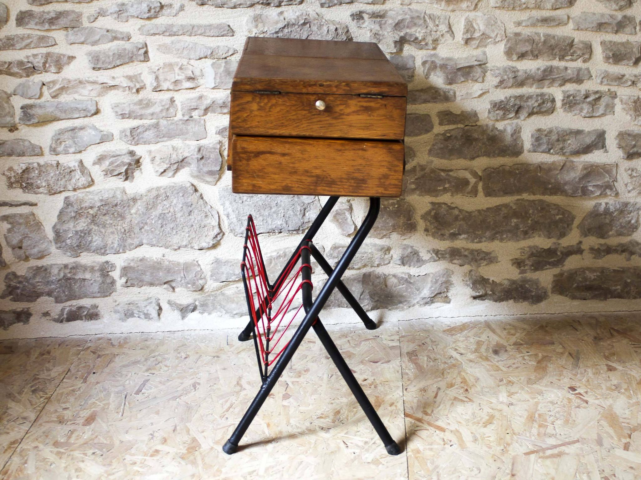 Travailleuse porte-revue scoubidou