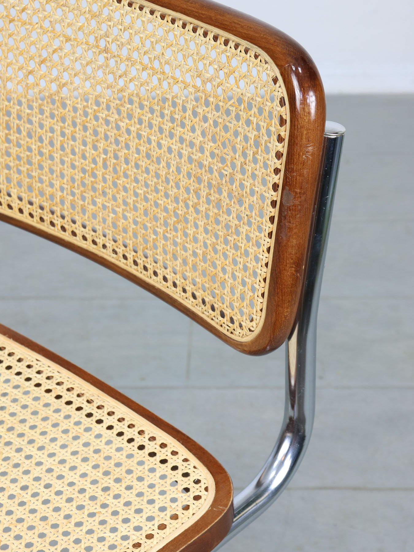 Vintage B32 Cesca Chair by Marcel Breuer, 90s