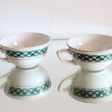 Pair of ceramic cups