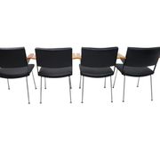 Set of 4 arm chairs by A. Cordemeyer for Gispen