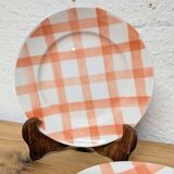 Moulin des Loups & Hamage plate - tablecloth model