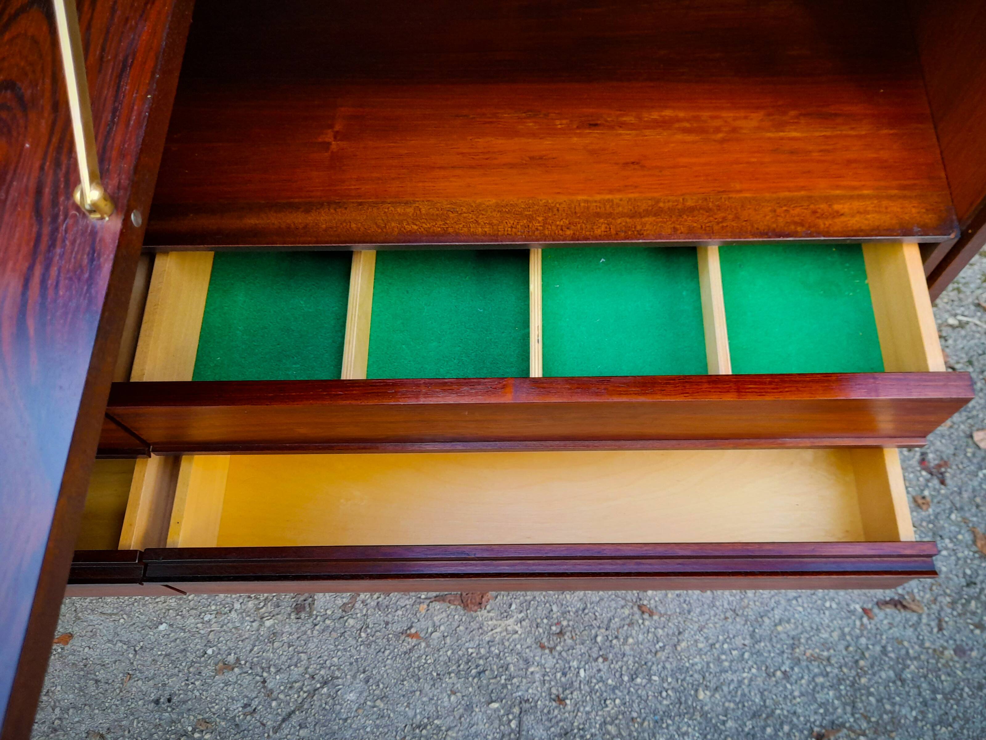 Large Scandinavian rosewood sideboard